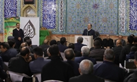 وزیر جهاد کشاورزی در جمع نمازگزاران مسجد علی‌بن‌موسی‌الرضا(ع) پیشوا